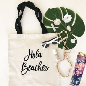 Hola Beaches Tote Hola Tote Bag (EB3216CT)