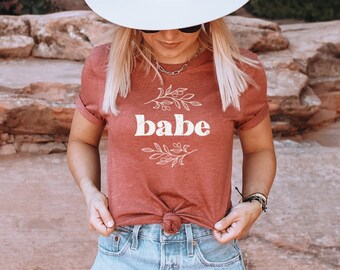 Fall Bridesmaid Shirts - Fall Bachelorette Party Shirt - Boho Bride Shirt Fall Gifts for the Bride to Be  (EB3291OL) SEMI-FITTED SHIRT