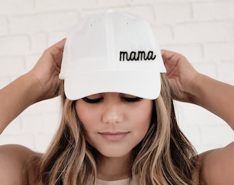 Mama Hat Mama Baseball Cap Mom Hat Mom Baseball Hat Mother's Day Gift for Mom from Kids Mom Birthday Gift (EB3373MOM)