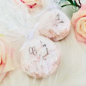 Rose Gold Bridesmaid Gift Proposal Rose Gold Bath Bomb Bridesmaid Proposal Bath Bomb Cheap Bridesmaid Proposal Gifts (EB3273SPRS)