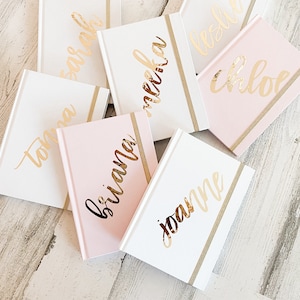 Retreat Gifts Yoga Gifts  Custom Journal Personalized Journal Notebook Pretty Gifts for Women Mom Gift Ideas (EB3191SCP)