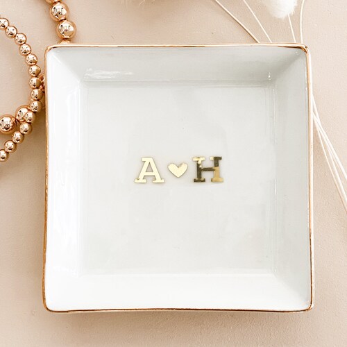 Wedding Ring Dish Personalized Ring Dish Engagement Etsy