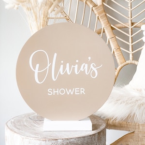 bridal shower backdrop sign