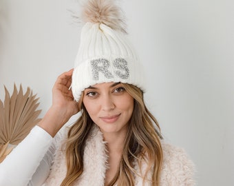 Monogram Beanies - Tow Wife Brown / Fancy