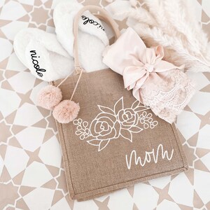 Mom Tote Bag Mama Tote Mom Gift Bag Mothers Day Gift Bag Mom Birthday Gift Bag Mom Beach Bag (EB3259FDO)