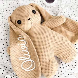 Flower Girl Proposal Gifts Personalized Bunny Rabbit Plush for Toddlers Easter Gift Idea Birthday Gift Custom Bunny (EB3478P) Bunny Rabbit