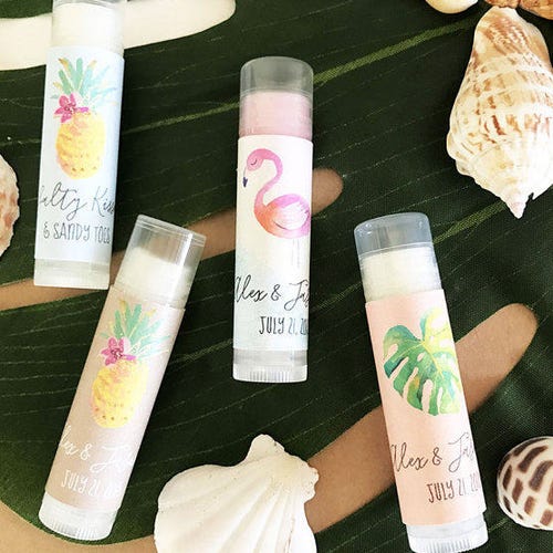 Beach Wedding Favors Tropical Bridal Shower Favors Etsy