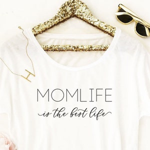 Mom life Shirt Mom life Tshirt Mom Shirt Momlife Shirt Mom T Shirt Mom to Be New Mom Shirt Pregnancy Shirt EB3202MOM image 1