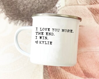 girlfriend i love you more mug