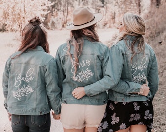 bridesmaid jackets