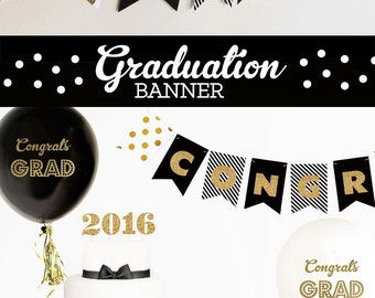 graduation banner etsy