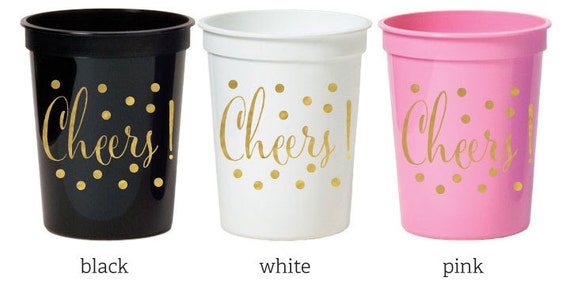 10 Gold Small Paper Cups, Hen Party Cups, Party Paper Small Cups, Wedding  Party Cups, Bachelorette Party Cups, Drink Cups