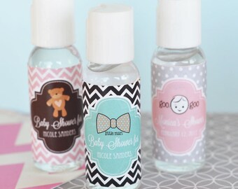 Baby Shower hand Sanitizer Favors Beautiful
