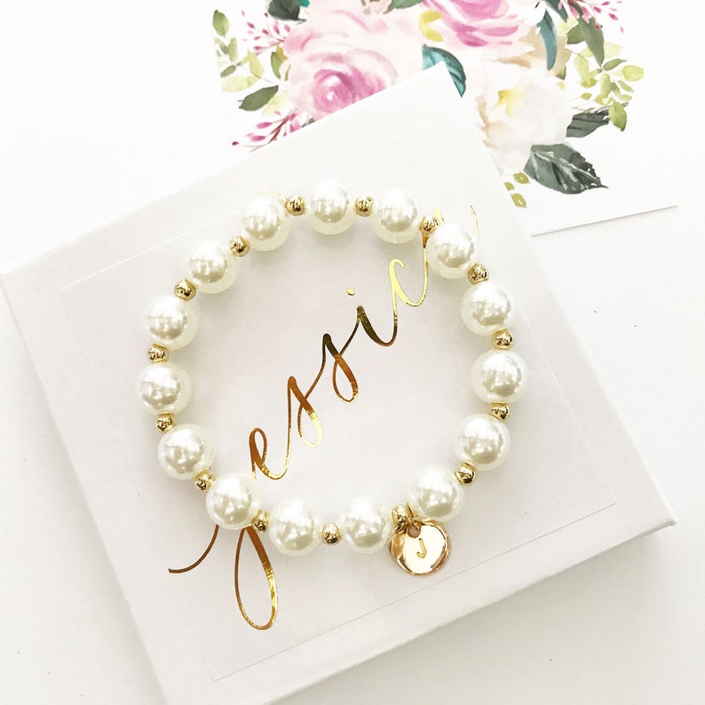 EB3130AD EMPTY BOXES set of 4 Personalized Jewelry Gift Boxes Bracelet Box Necklace Box Small Jewelry Box for Bridesmaid Bracelet Box