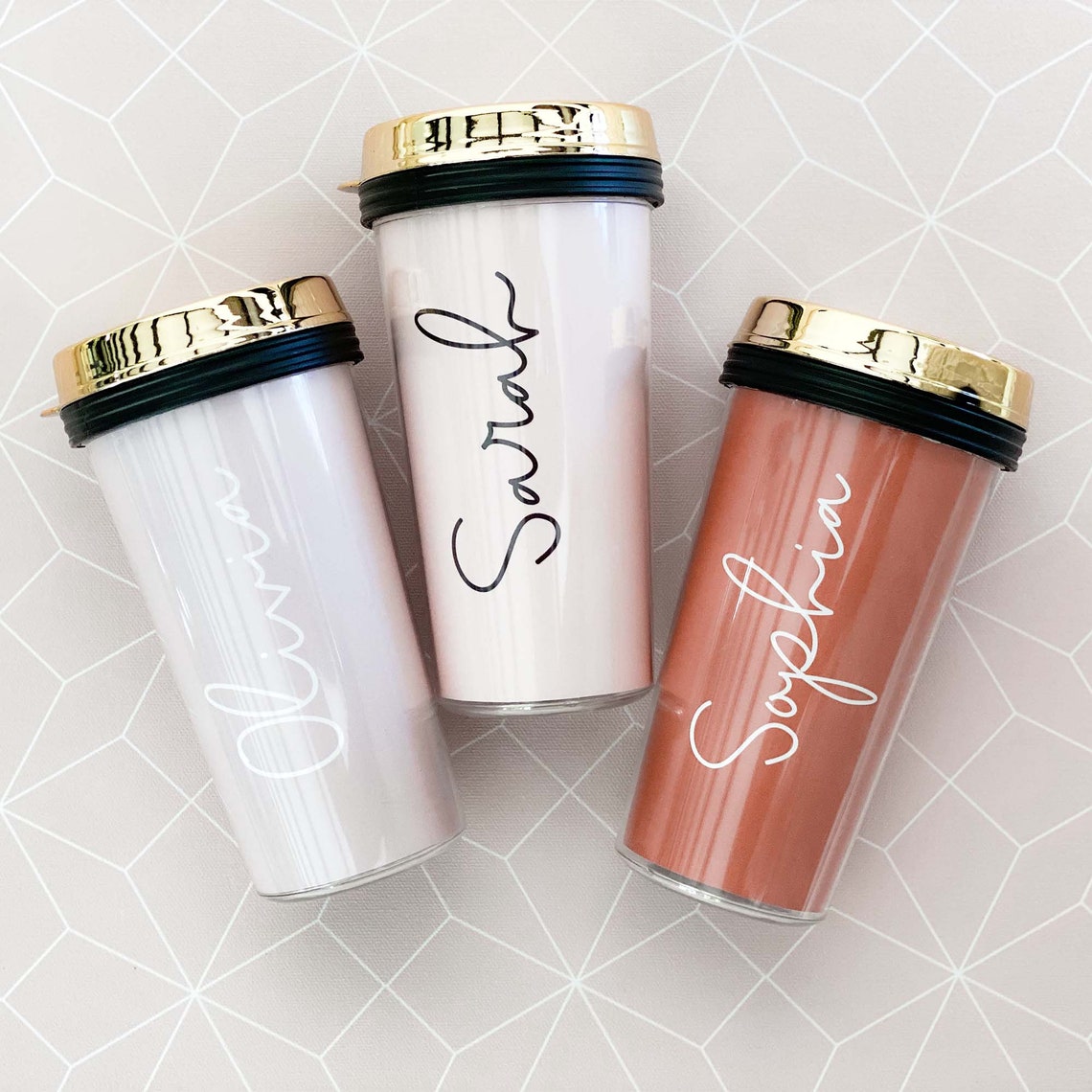 Travel Mug Personalized Travel Tumblers Travel Gifts for Women Etsy
