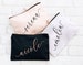 Make Up Bag Personalized Make up Bag Bridesmaid Make Up Bag Women Gift Ideas Birthday Gifts for Women Cute Make Up Bag (EB3222AD) 