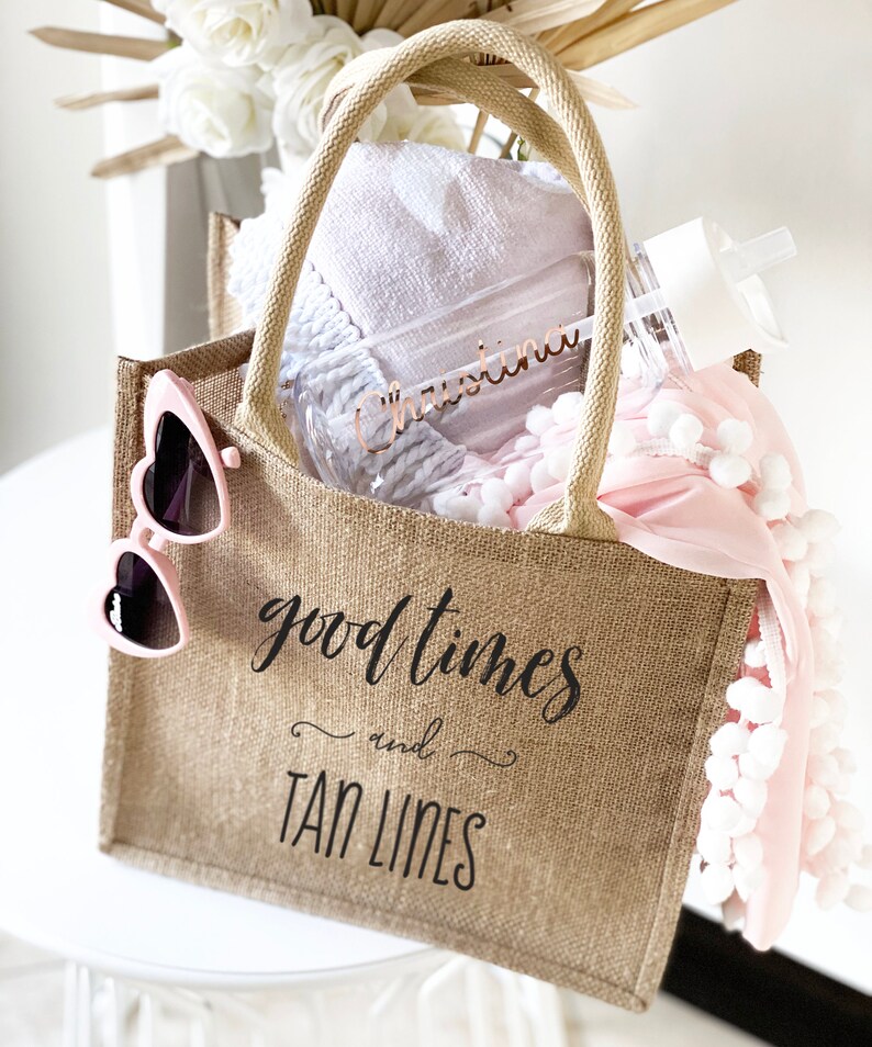 Bachelorette Party Bags Bachelorette Party Favors Beach Etsy