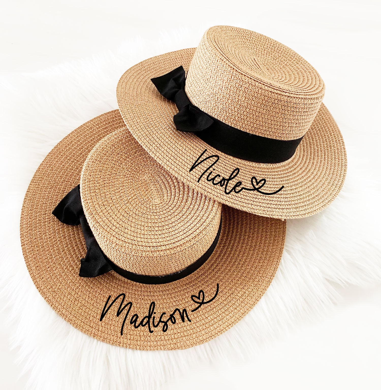 Sombrero playa de dama de Sombreros despedida de - Etsy México