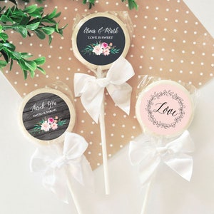 Personalized Stickers Wedding Favor Tags for Favors Custom Labels Wedding Wedding Favor Label Stickers EB4007GDN-MP 24 stickers image 5