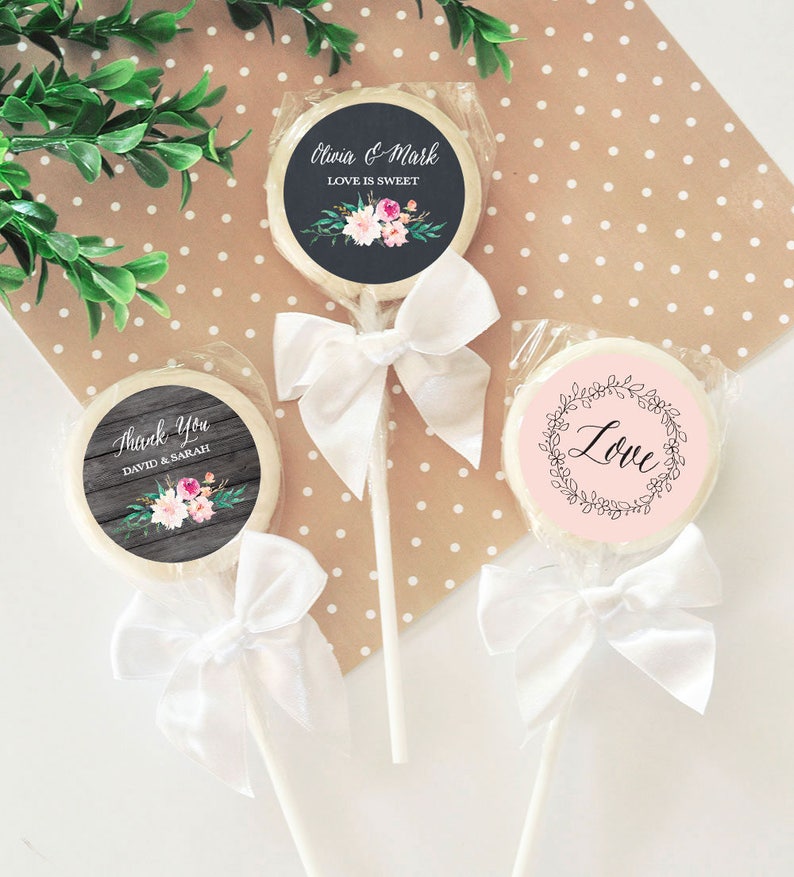 Personalized Stickers Wedding Favor Tags for Favors Custom Labels Wedding Wedding Favor Label Stickers EB4007GDN-MP 24 stickers image 5