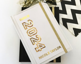 Graduation Journals - Personalized Graduation Gift - Class of 2024 Gift Ideas - Graduation Notebook (EB3191GRD)