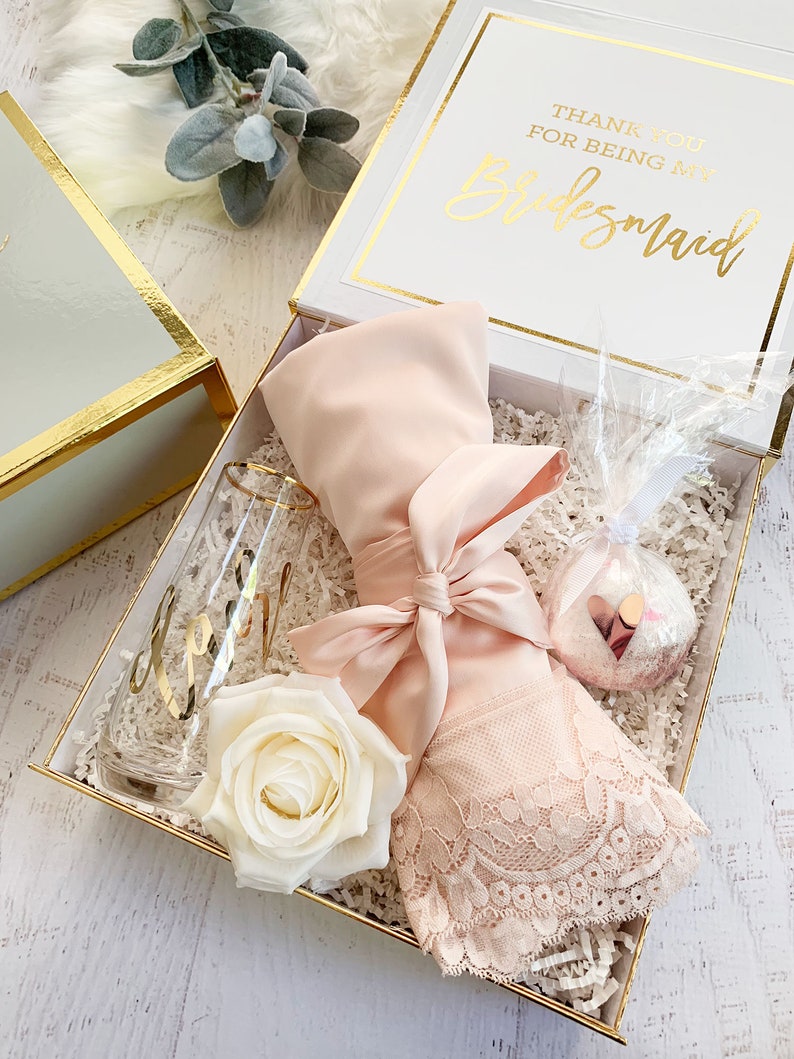 Bridesmaid Box Personalized Bridesmaid Gift Box Wedding | Etsy