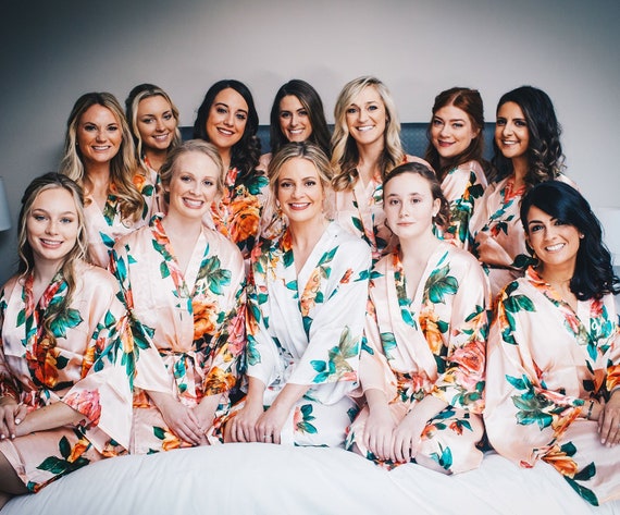 bridesmaid robe ideas