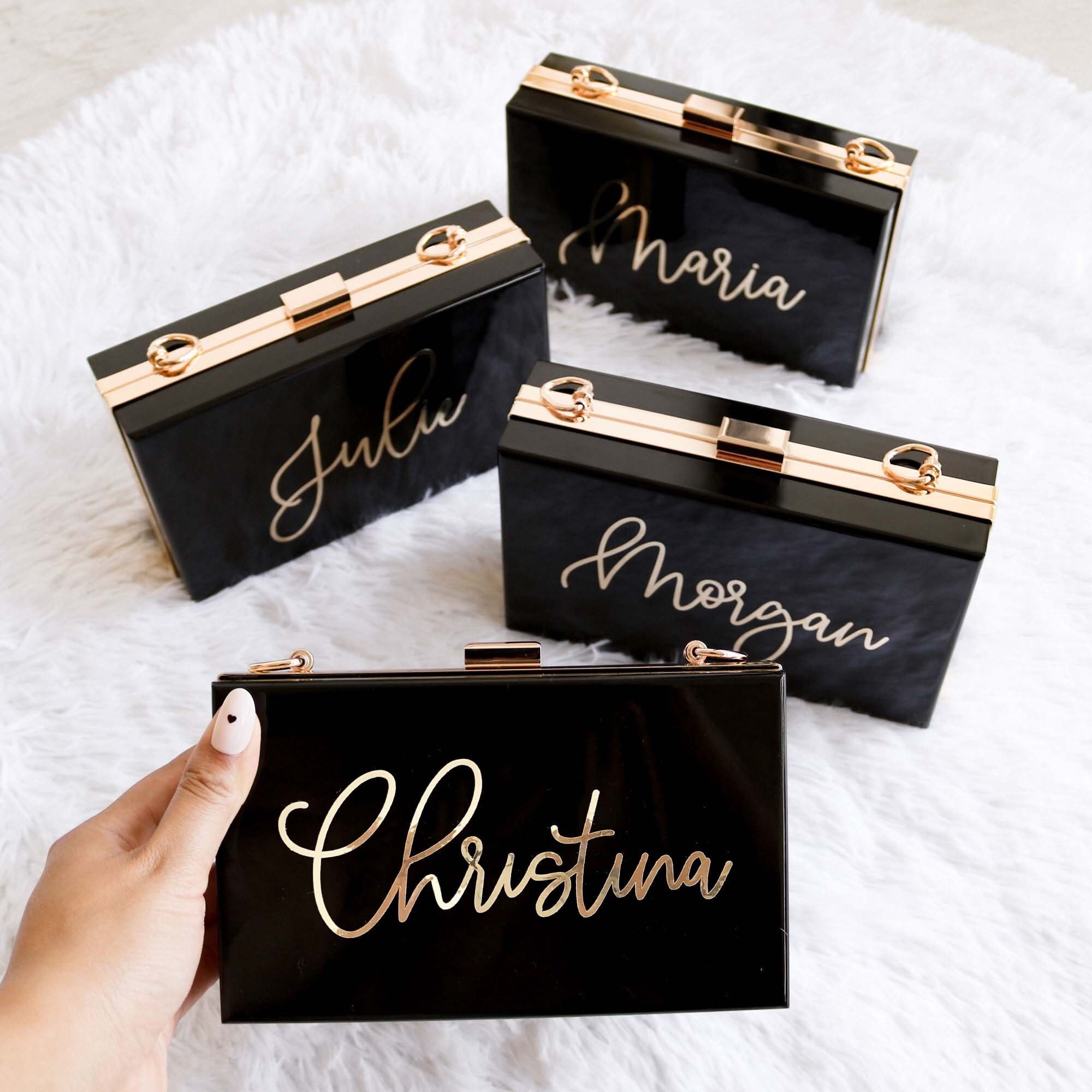 Personalized clutch best sale