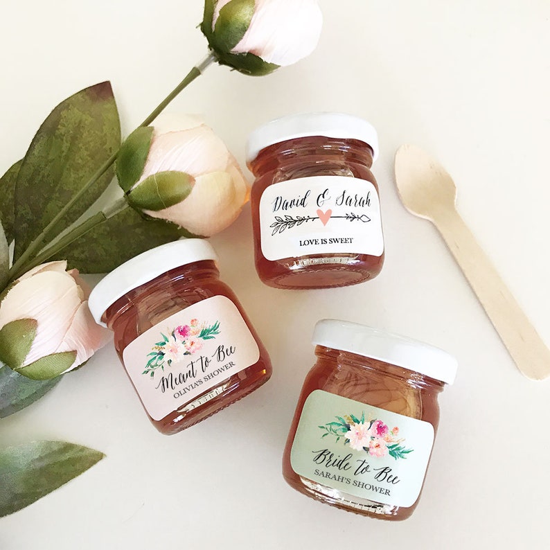 Personalized Honey Jar Labels LABELS ONLY EB3266 27 Pcs Etsy