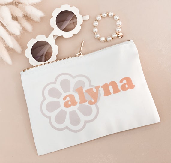 Flower Girl Makeup Bag Personalized Gifts for Little Girls Gifts Unique Birthday Gifts for Girls Birthday Gift Bags (EB3302GFL) Il_570xn