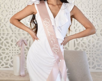 bride to be sash bras and things