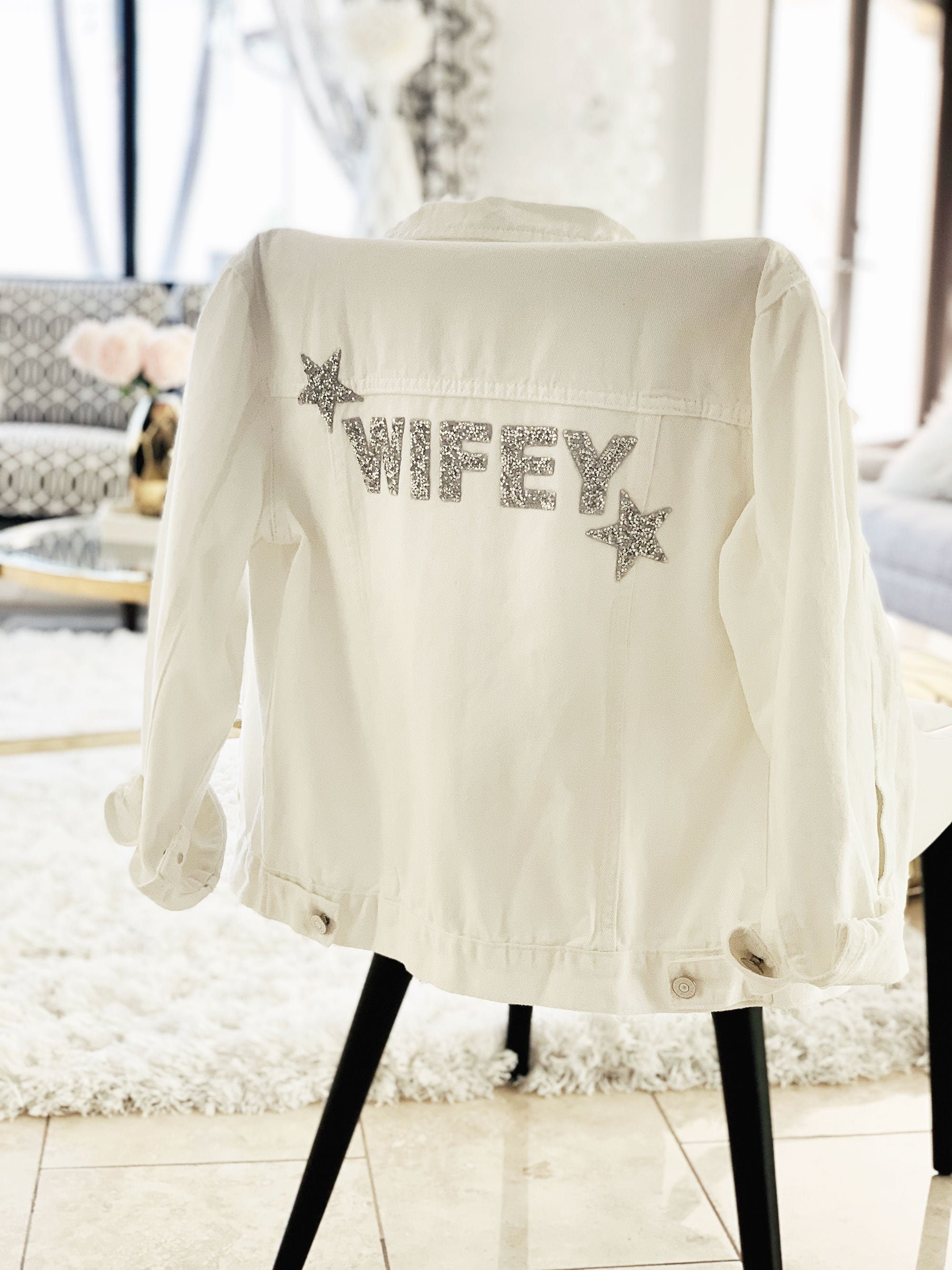 Wifey jacket cheap topshop