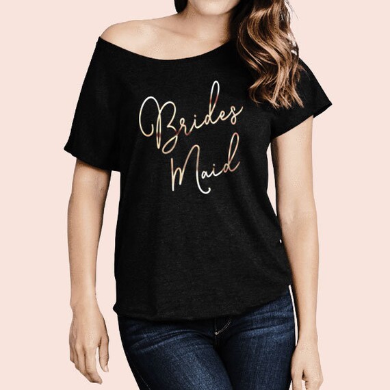 off the shoulder bachelorette shirts