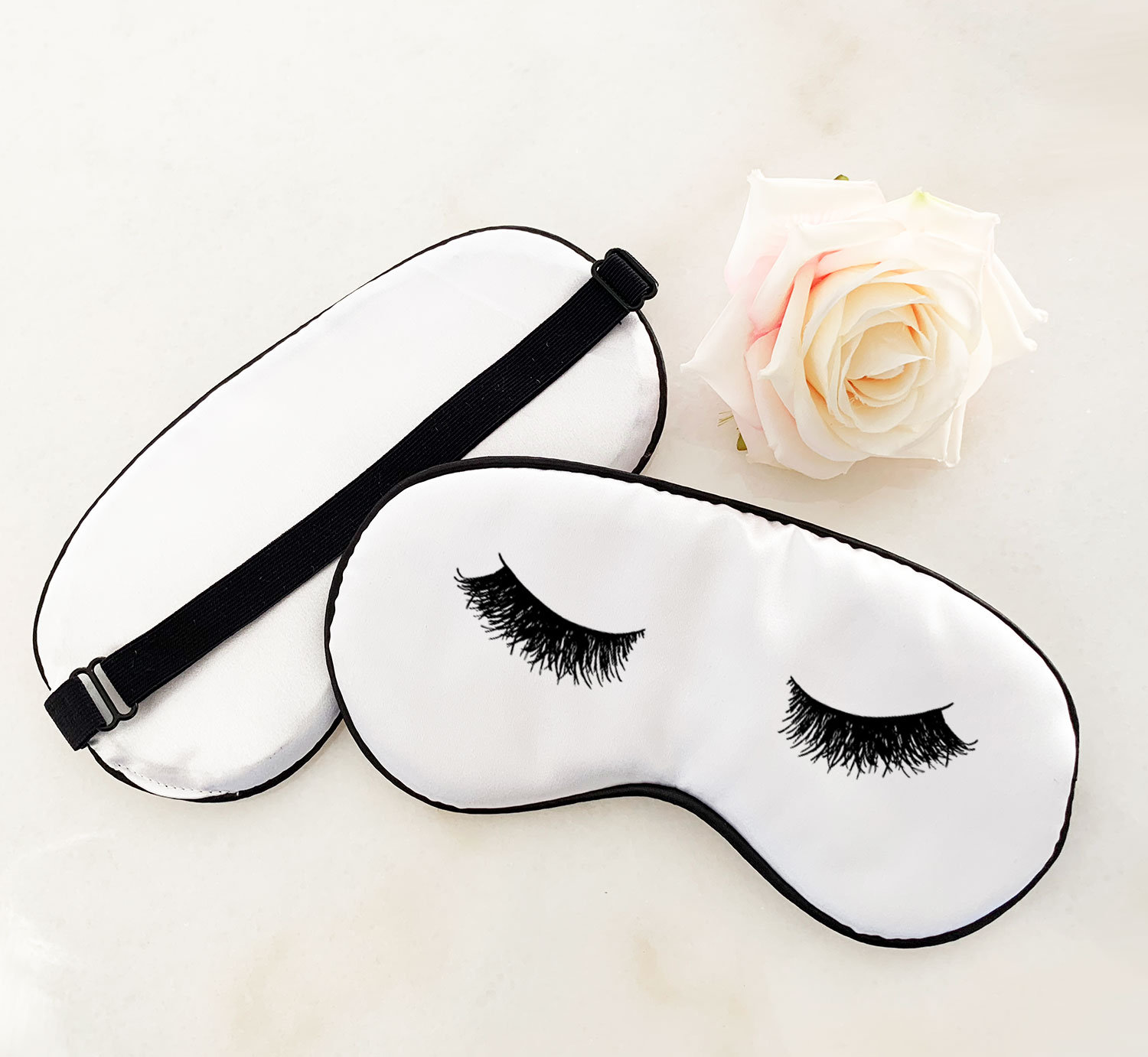 EYELASHES Sleep Mask for Women Bridesmaids Gift Slumber Party Etsy