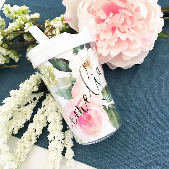 flower girl tumbler