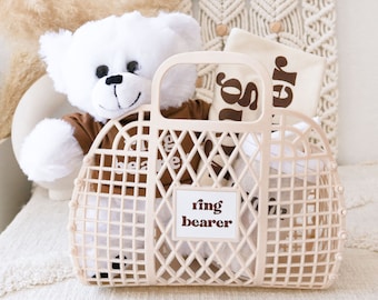 Ring Bearer Gift Bag for Ring Bearer With Name Custom Gifts Little