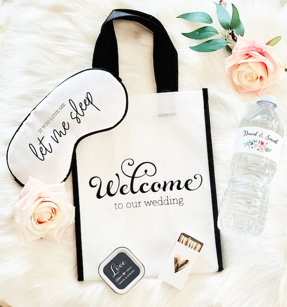 Destination Wedding Welcome Tote Bags