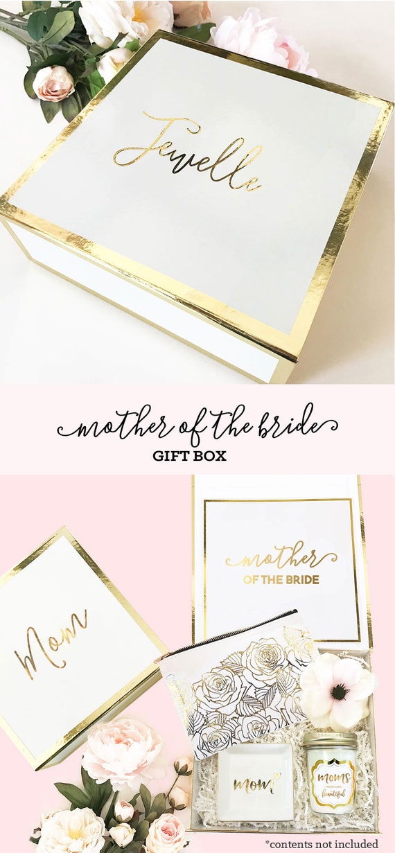 mother of the bride gift box