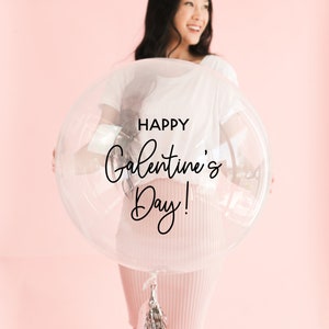 Galentines Day Decor Valentine Decorations Valentine's Party Balloons Be My Valentine Balloon Valentine Gift For Her (EB3316VAL)