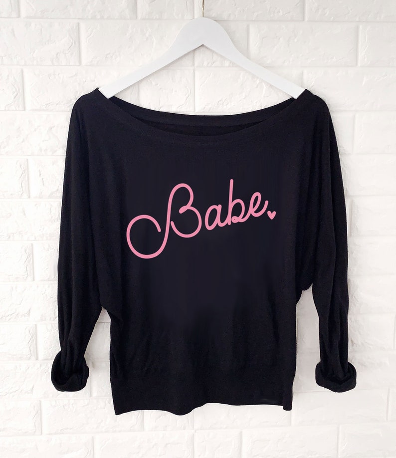 Camisa de manga larga novia suéter novia sudadera como ...
