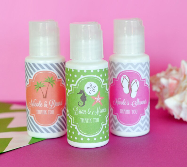Beach Bridal Shower Favors Beach Theme Bridal Shower Favors Etsy