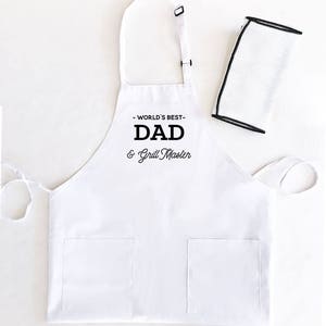 Mens Aprons customized Aprons for Men Personalized Mens Apron Chef Gifts for Him EB3242CTM afbeelding 8