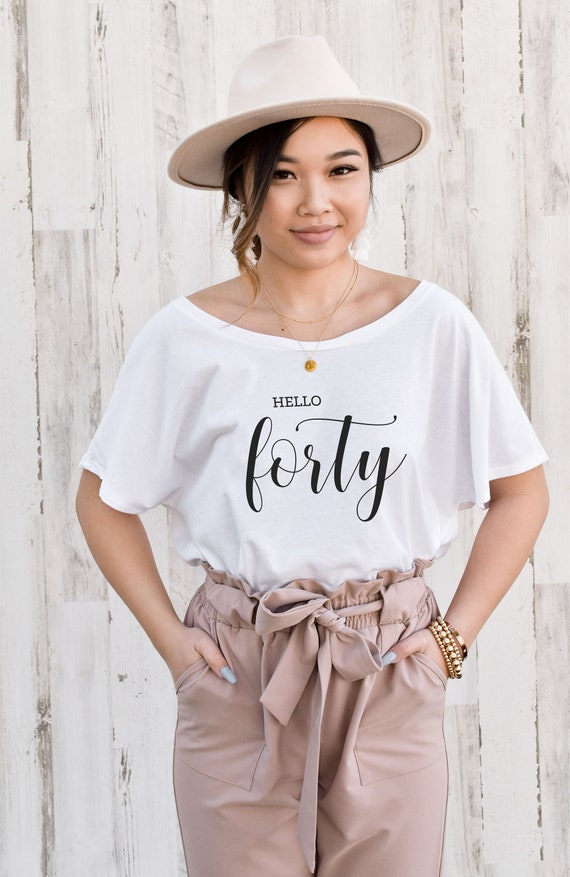 40th birthday shirts for her