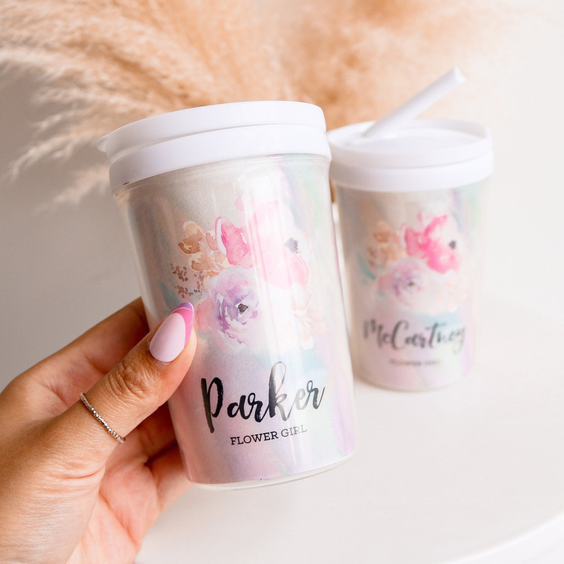 Flower Girl Cup flower Girl Gift Ideas flower Girl Tumbler Etsy