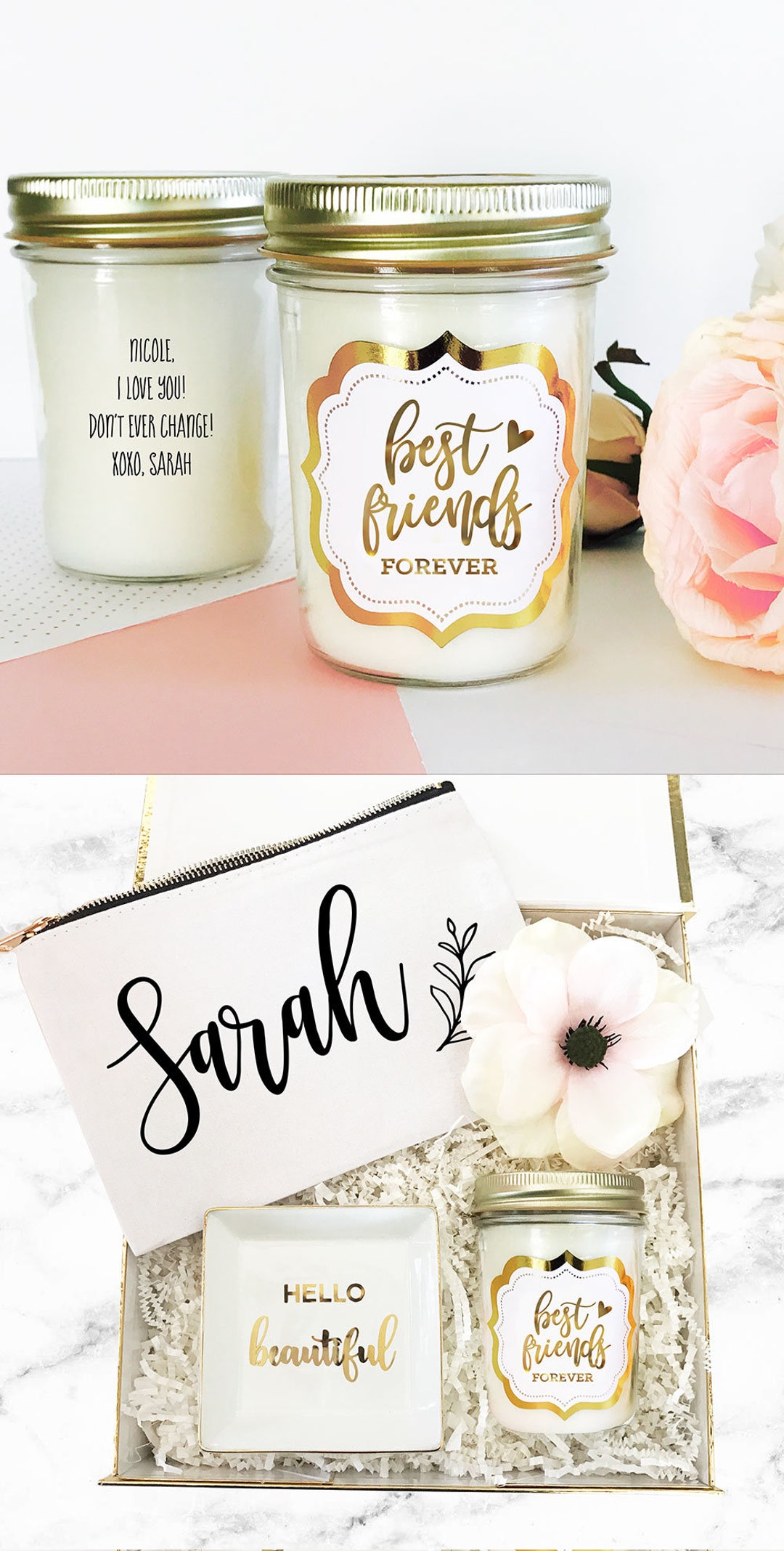 Best Friend Gift BFF Candle Best Friend Birthday Gift Best Friend Christmas Gift Bestie Gift