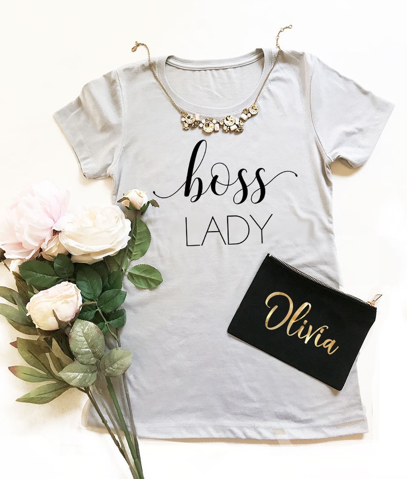 Boss Lady Shirt Boss Shirt Boss Gifts for Boss Female Boss Etsy