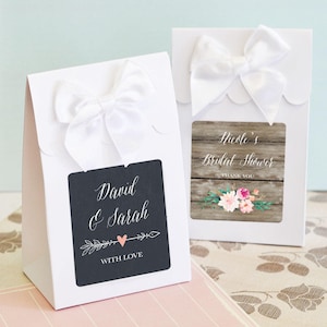 Wedding Favor Bags Personalized Wedding Favor Bags Wedding Candy Buffet  2| (EB2126GDN) 24 pcs