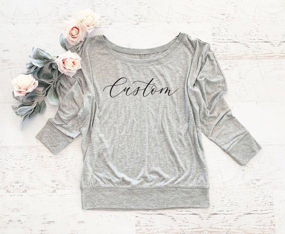 Long Sleeve Shirts for Women Shirts Custom Sweatshirt Like | Etsy