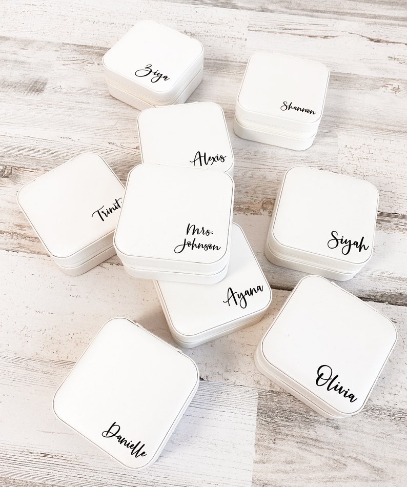 Bride Jewelry Box Bride Gift Box Mrs Jewelry Box Personalized Etsy