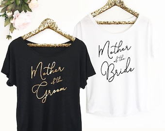 Mother of the Bride Shirt - Mother of the Groom Shirt - Mother of the Bride Tshirt - Mother of the Bride Gift Ideas (EB3202WD) Loose Fit